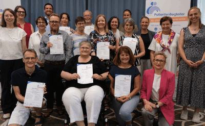 Wir begrüßen herzlich 10 neue PatientenBegleiter*innen